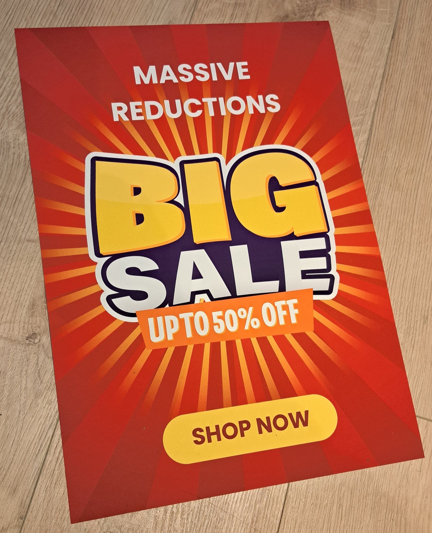 PP22 BIG SALE 50% POSTER
