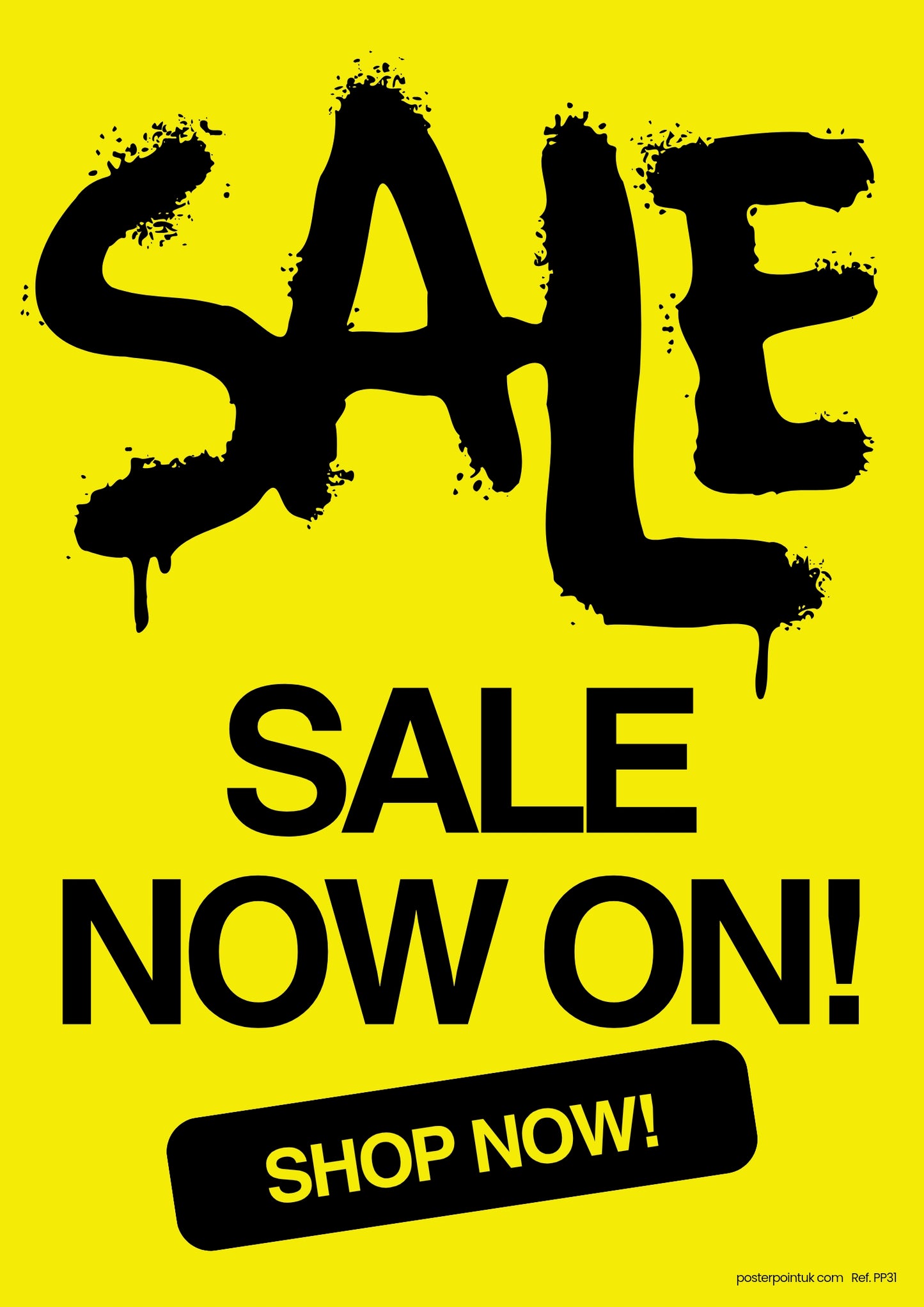 PP31 SALE NOW ON POSTER